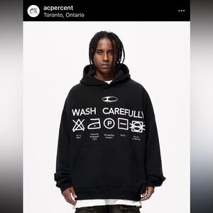 🖤💎Authentic Boutique LuuuCam Hoodie with Embroidered Patterns